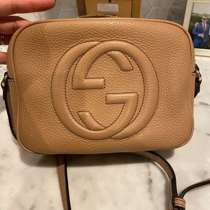 Gucci soho disco bag beige
